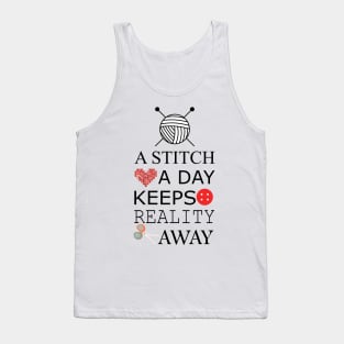 A stitch a day Tank Top